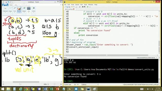 6.00.1x Coding Session 3 - convert_units.py and convert_units_fast.py смотреть онлайн