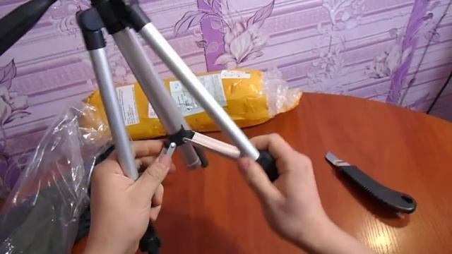 Обзор штатива за 12$ с сайта aliexpress com смотреть онлайн