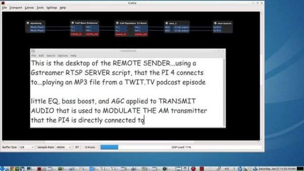 Raspberry PI 4 remote Studio Transmitter Link using ZeroTier & Gstreamer RTSP Server Client setup