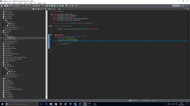 DURCH 1 NACHRICHT OP BEKOMMEN! | FREE Source | Minecraft Spigot Programmieren смотреть онлайн