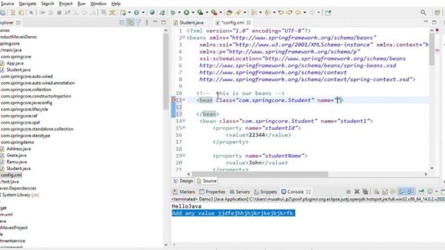 SPRING CORE- Dependency Injection,inversion of Control & IOC container смотреть онлайн