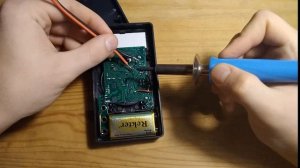 Мультиметр как припаять динамик прозвонки DT830B || Multimeter how to solder speaker calls DT830B