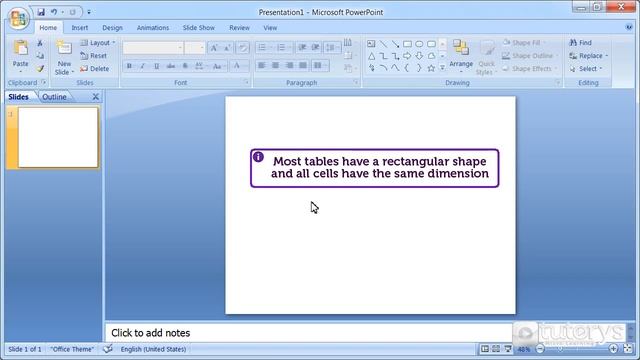 How to insert a table with PowerPoint 2007? смотреть онлайн