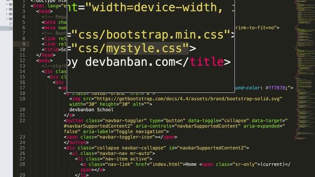 Free Website School Template Using Bootstrap4, ฟรี เทมเพลต เว็บ โรงเรียน смотреть онлайн