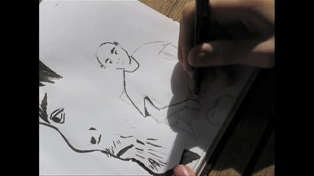 Pencil and Ink speed drawing смотреть онлайн