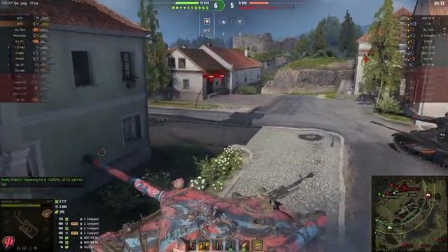 60TP Lewandowskiego. 12,5k dmg, 7 kills. World of Tanks Top Replays. смотреть онлайн