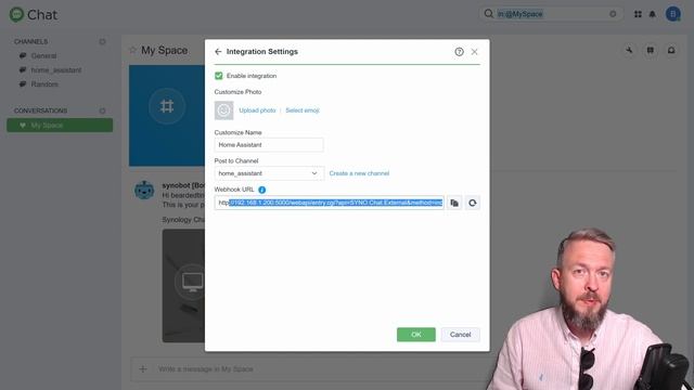 Using Synology Chat as Home Assistant notification platform смотреть онлайн