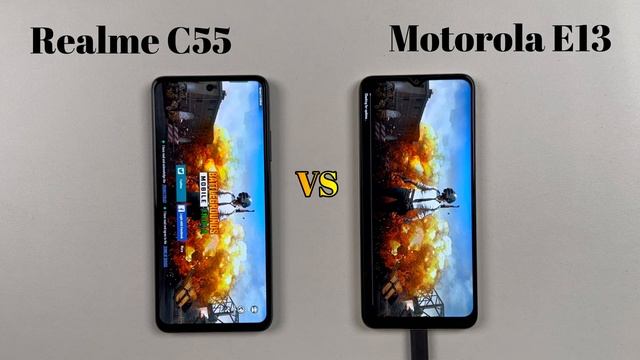 Realme C55 vs Motorola E13 | Speed Test смотреть онлайн