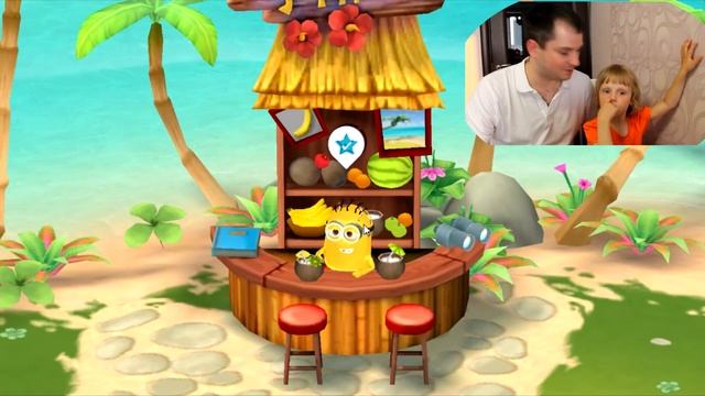 Minions paradise GAMES ON прохождение игры на Android мод игра Google Play дети играют мультик смотреть онлайн
