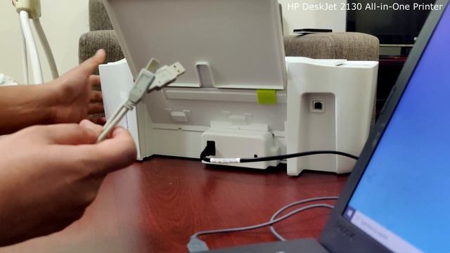 HP DeskJet 2130 All-in-One Printer unboxing,installation and configuration смотреть онлайн