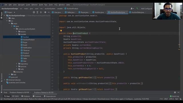 Low Level Design Question | Design an Online Auction System смотреть онлайн