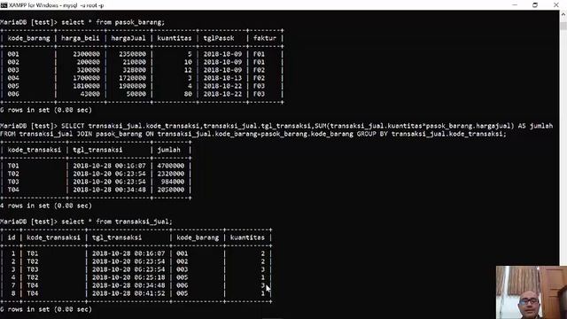 GROUP BY (SQL) - Basis Data смотреть онлайн