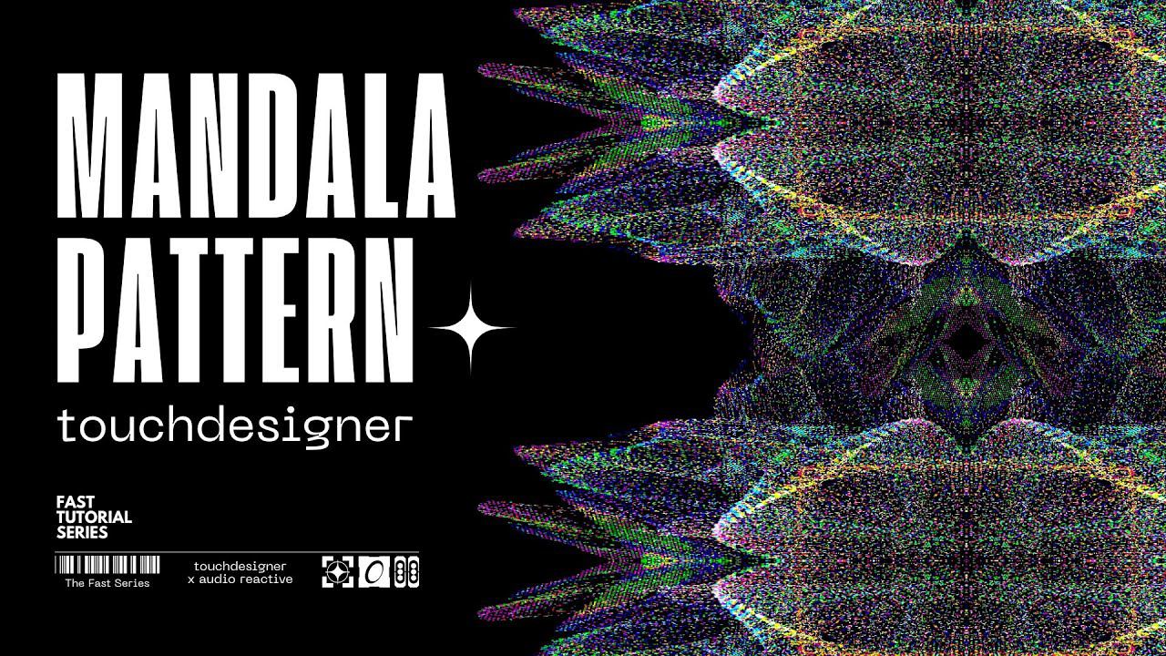 Touchdesigner Tutorial: Symmetrical Mandala Pattern inspired by Sacred Geometry Using SOP Instancing смотреть онлайн