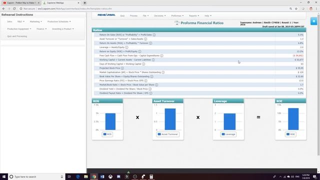 Capsim - Finance, Leverage, and Days of Working Capital смотреть онлайн
