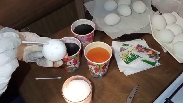 Яйца в ГОРОХ с помощью ВОСКА! Быстро и оригинально!