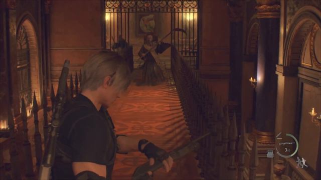 Resident Evil 4 Remake - Chapter 9 Goat head room Skip смотреть онлайн