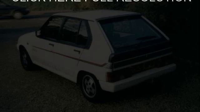 Citroen Visa GTI смотреть онлайн