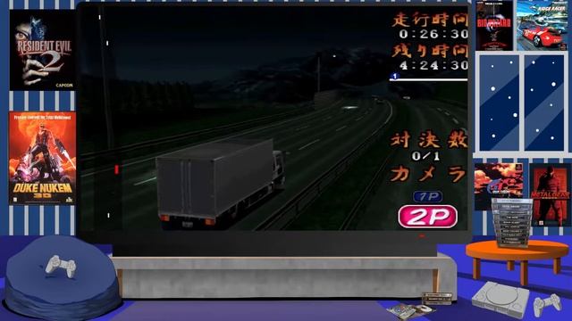 Bakusou Dekotora Densetsu Art Truck Battle PS1 Review - An Obscure PS1 Truck Racing Game смотреть онлайн