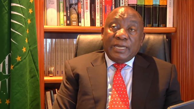 President Cyril Ramaphosa Convenes The AU Virtual Meeting