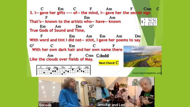Van Morrison-The Chieftains-Raglan Road, vsn2-faster-Irish folk Song-Ukulele Play Along-Green Gable смотреть онлайн