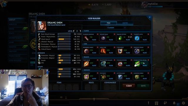 Smite Guide! How to Build/Level Erlang Shen Solo in season 7! смотреть онлайн