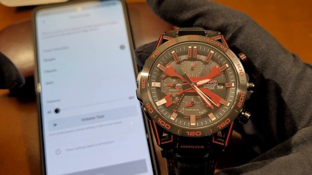 Casio Edifice EQB-2000HR-1A - łączenie zegarka z aplikacją Casio Watches [PL] смотреть онлайн