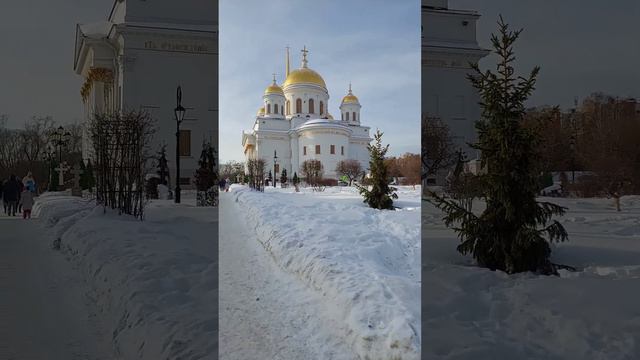 Александро-Невский Ново-Тихвинский женский монастырь в ЕКАТЕРИНБУРГЕ 28 января 2024 #екатеринбург смотреть онлайн