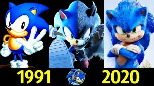 Еж Соник - Эволюция (1991 - 2020) ! Все Появления !