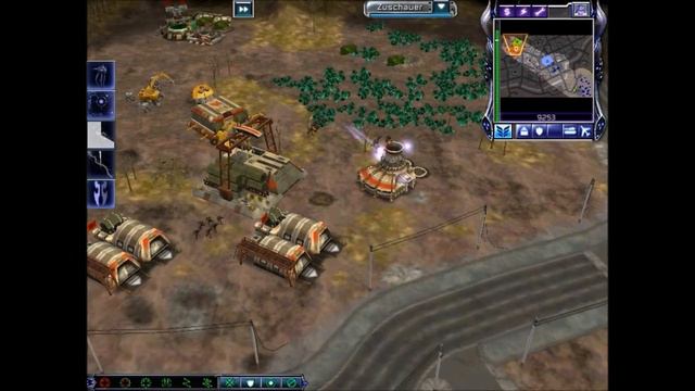 Command and Conquer 3 tiberium wars EPIC Battle against the AI смотреть онлайн