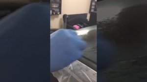 Как снять засохшую жидкую резину с авто в гаражных условиях!)