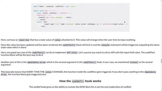 The part of the article about React Interview questions смотреть онлайн