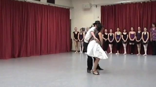 Alec Marken and Liz Cartojano Swing Dance Duet смотреть онлайн