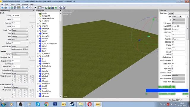 Создание карты для Farming Simulator 2013 первые шаги смотреть онлайн