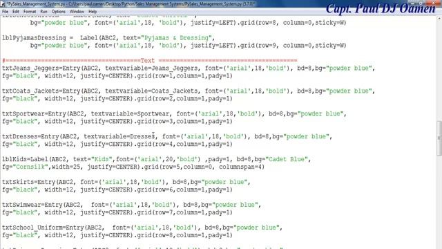 How to Create a Sales Management System in Python - Full Tutorial смотреть онлайн