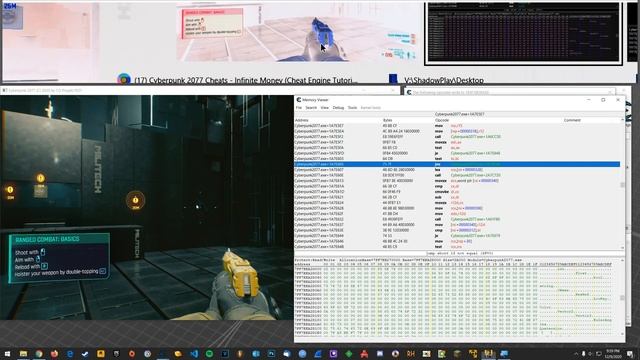 Cyberpunk 2077 Cheats - Infinite Ammo (Cheat Engine Tutorial / Trainer)
