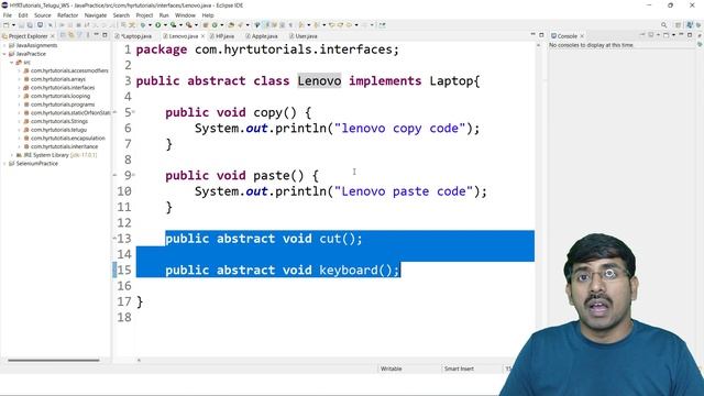 P37 - Abstract Class in Java | Core Java | Java Programming | смотреть онлайн