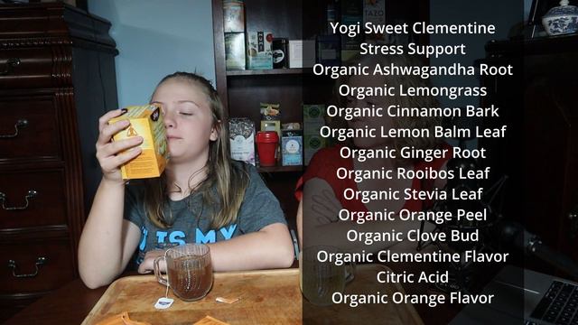 We Try Yogi Sweet Clementine Stress Support Herbal Tea смотреть онлайн