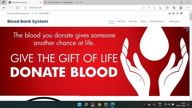 Blood Bank Management System | Python Django || Updated #1 смотреть онлайн