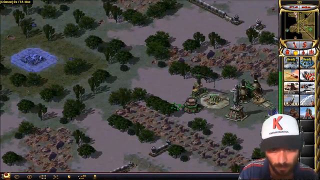 MY BEST BATTLE? Oil in Center map for 8 Players Command & Conquer Yuri's Revenge Online Multiplayer смотреть онлайн