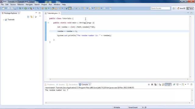 Learn Java - #23 - Random Numbers and Selecting From Arrays смотреть онлайн