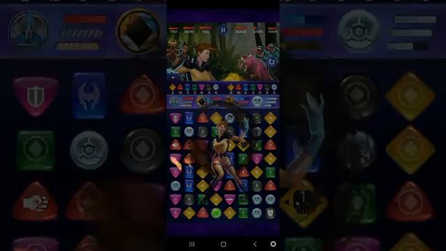 Marvel Puzzle Quest: Crystal + Heimdall + Valkirye смотреть онлайн