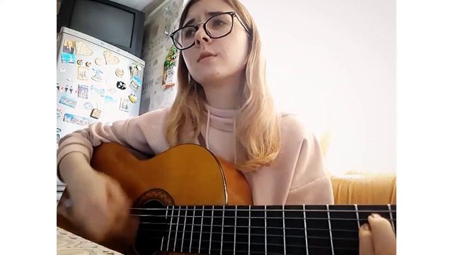 HammAli & Navai - а если это любовь? На гитаре (кавер/cover). Девушка играет на гитаре. Разборы. смотреть онлайн