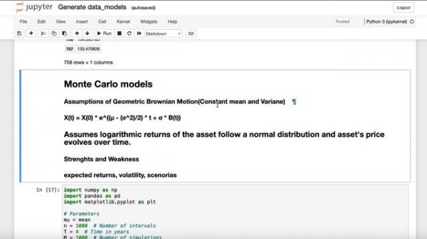 Jim Simons Trading Secrets 1.2 SIMULATED Data Generation