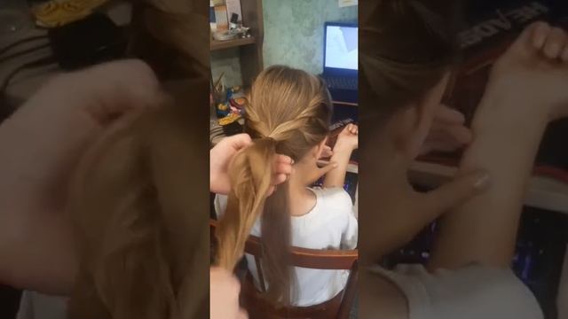 Прическа из жгутов смотреть онлайн