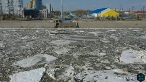 Ледоход. Нижневартовск 5 мая 2021г.