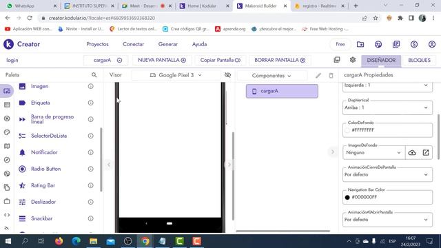 Login con conexion a la BD FireBase en Kodular смотреть онлайн