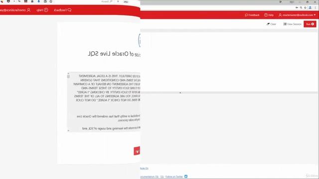 Using Oracle Live SQL смотреть онлайн
