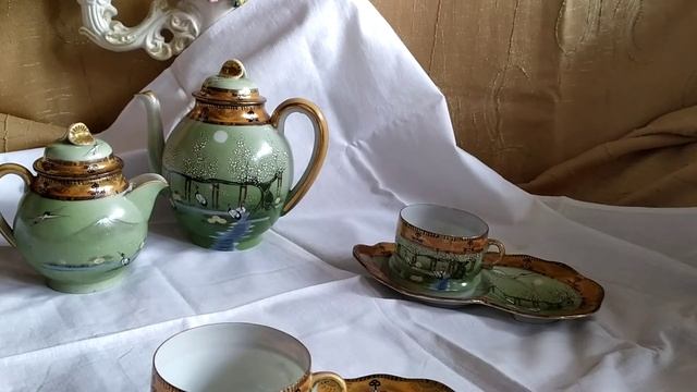 Костяной фарфор, Япония антикварный 19 апреля 2020 г. смотреть онлайн