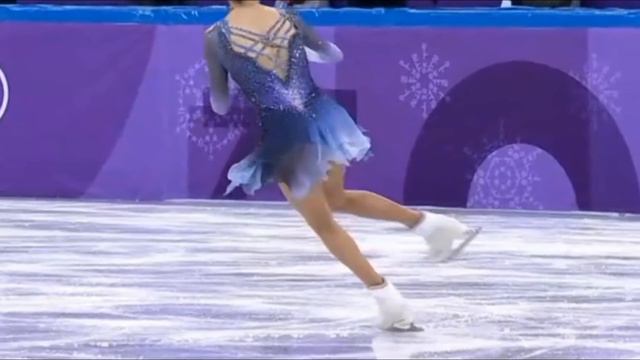 Pyeong Chang Team Event - Evgenia Medvedeva gave birth to Mirai Nagasu смотреть онлайн