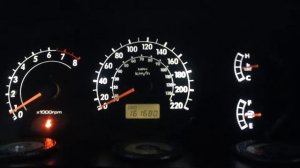 Автоматическое включение подсветки приборов KIA Spectra